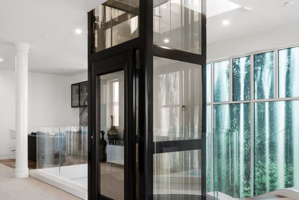 Black Glass HLB Elevator